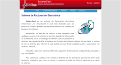 Desktop Screenshot of antaresfact.com